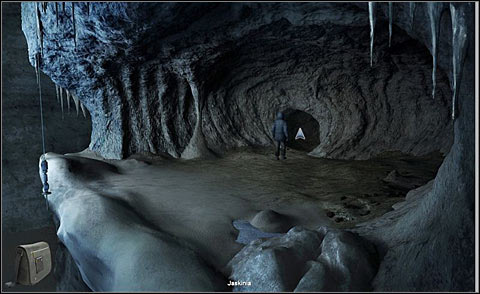 After a short cutscene your character will stand at the entrance to a cave - Find answers in a cave - Day 3 - Alpha Polaris - Game Guide and Walkthrough