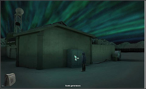 Then open the generator cabinet - youll find a control panel there - Start the generator - Night 4 - Alpha Polaris - Game Guide and Walkthrough