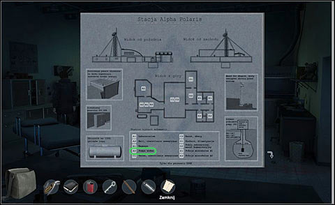 Go to the left - there is a station blueprint hanging on the wall - Save Nova - Night 4 - Alpha Polaris - Game Guide and Walkthrough