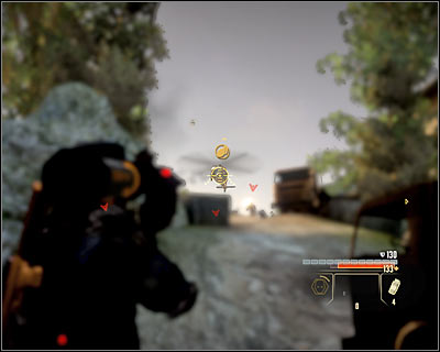 You could of course use standard weaponry to eliminate the helicopter, but it's way better to look around the area for rocket launchers (M21B, 8) - Walkthrough - The finale - Infiltrate Alpha Protocol - Walkthrough - The finale - Alpha Protocol: The Espionage RPG - Game Guide and Walkthrough