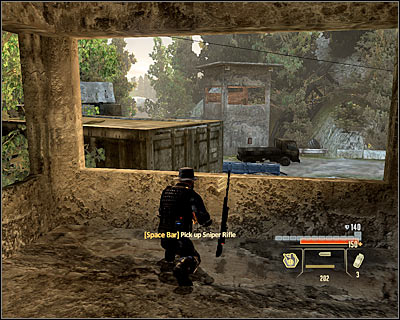 By far the better option is to get into the southern sniper tower (M21B, 4), however you do need to have an EMP, thanks to which you will quickly upon the door leading to the tower - Walkthrough - The finale - Infiltrate Alpha Protocol - Walkthrough - The finale - Alpha Protocol: The Espionage RPG - Game Guide and Walkthrough