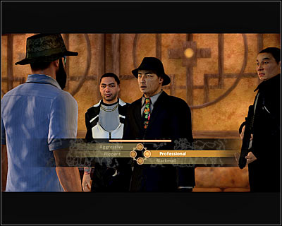 The meeting will begin automatically after returning from the slums - Walkthrough - Taipei - Assault Triad Headquarters in Slums - Walkthrough - Taipei - Alpha Protocol: The Espionage RPG - Game Guide and Walkthrough