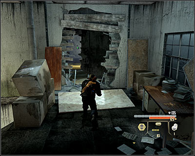 Head towards the passage to the next location (M15, 18), to which you can get by riding down the line or going through the metal gate - Walkthrough - Taipei - Assault Triad Headquarters in Slums - Walkthrough - Taipei - Alpha Protocol: The Espionage RPG - Game Guide and Walkthrough