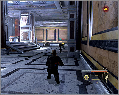 Use the chance and get to the southern control room (M14B, 4) - Walkthrough - Rome - Intercept Marburg at Museum of Art - Walkthrough - Rome - Alpha Protocol: The Espionage RPG - Game Guide and Walkthrough