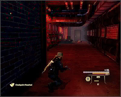 Go down the stairs and go through the only possible passage (M14A, 11) leading to the further part of the museum - Walkthrough - Rome - Intercept Marburg at Museum of Art - Walkthrough - Rome - Alpha Protocol: The Espionage RPG - Game Guide and Walkthrough