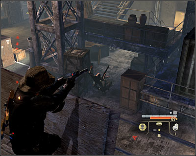 It's definitely worth to take part in the ongoing fight, as you will have to return to the starting point in a few minutes - Walkthrough - Rome - Investigate Delivery at Warehouse - Walkthrough - Rome - Alpha Protocol: The Espionage RPG - Game Guide and Walkthrough