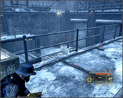 The crane will activate right after you use the control panel - Walkthrough - Moscow - Investigate Weapon Shipments - Walkthrough - Moscow - Alpha Protocol: The Espionage RPG - Game Guide and Walkthrough