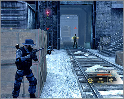 The mission begins untypically, with a talk with SIE - Walkthrough - Moscow - Investigate Weapon Shipments - Walkthrough - Moscow - Alpha Protocol: The Espionage RPG - Game Guide and Walkthrough