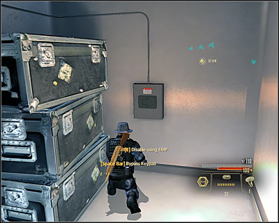 Secure the whole area and use the stairs leading to the lower deck (M6, 6) - Walkthrough - Moscow - Assault Lazos Yacht and Retrieve Data - Walkthrough - Moscow - Alpha Protocol: The Espionage RPG - Game Guide and Walkthrough