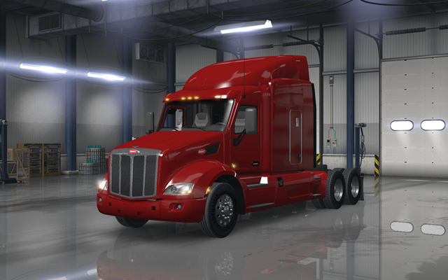 Its basic version costs around $120000 and has a 370 HP engine which is one of the better ones for the beginning of the game - Truck models - Truck dealers - American Truck Simulator - Game Guide and Walkthrough