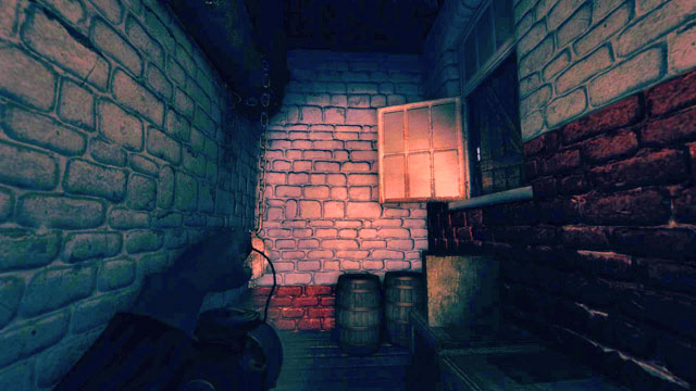 The window with a view outside. - Offices and The Warehouse | Walkthrough - Walkthrough - Amnesia: A Machine for Pigs Game Guide