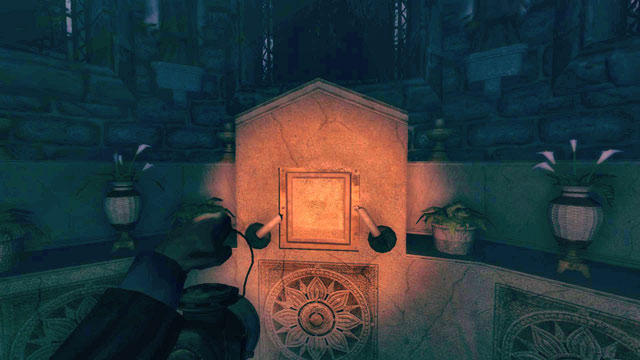 The correct orientation of the candlesticks. - The Church | Walkthrough - Walkthrough - Amnesia: A Machine for Pigs Game Guide