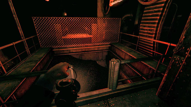 The chute. - The Factory | Walkthrough - Walkthrough - Amnesia: A Machine for Pigs Game Guide