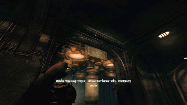Plaque above the secret entrance. - Power Plant | Walkthrough - Walkthrough - Amnesia: A Machine for Pigs Game Guide