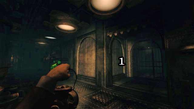 After you have used the two levers, the monster will disappear and a passage will open [1] - Power Plant | Walkthrough - Walkthrough - Amnesia: A Machine for Pigs Game Guide