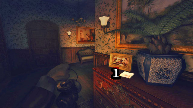 The next one is in the corridor, close to the room with the billiard table - The Residence - Part Two | Collectibles - Collectibles - Amnesia: A Machine for Pigs Game Guide