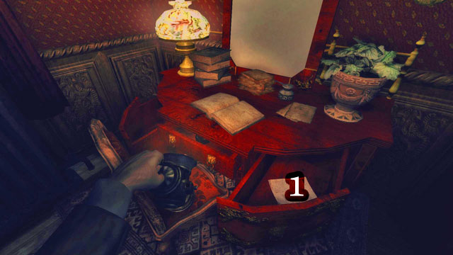You find the last note after you leave the bathroom, where you have found a secret passage to one of the valves - The Residence - Part Two | Collectibles - Collectibles - Amnesia: A Machine for Pigs Game Guide