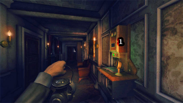 It is in rthe corridor, past the room with the billiard table [1] - The Residence - Part Two | Collectibles - Collectibles - Amnesia: A Machine for Pigs Game Guide