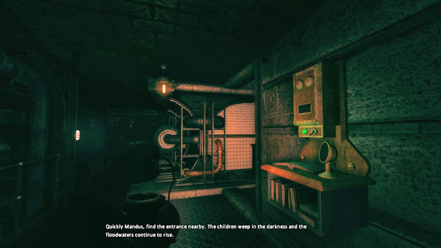 You can find it to the right, after you exit the lift [1] - Liquid Mixer | Collectibles - Collectibles - Amnesia: A Machine for Pigs Game Guide