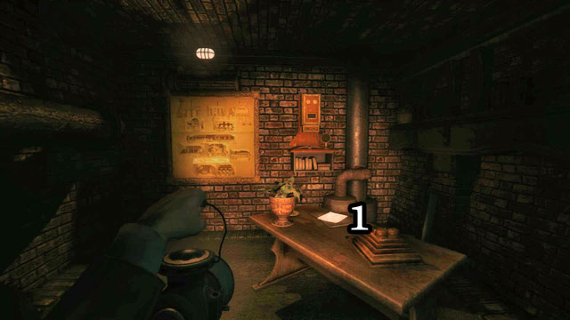 The next one is in the room with the first valve and the phone [1] (August 1st 1899) - The Sewers | Collectibles - Collectibles - Amnesia: A Machine for Pigs Game Guide