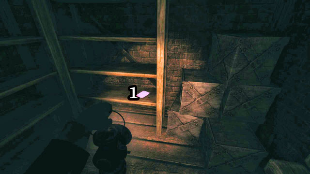 The note is in the room right before the first stairs down [1] (March 15th 1899) - Pump Control Station and The Reactor | Collectibles - Collectibles - Amnesia: A Machine for Pigs Game Guide