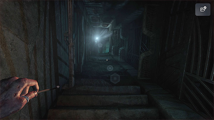 Now you have to go in the opposite direction, i - Amnesia Rebirth: The Tower - walkthrough - Walkthrough - Amnesia Rebirth Guide