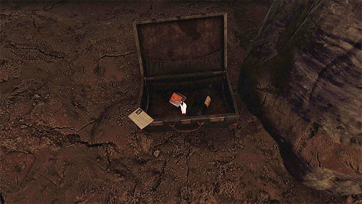 The suitcase presented in the picture above is next to the table - Amnesia Rebirth: The Caves - walkthrough, secrets - Transition description - Amnesia Rebirth Guide