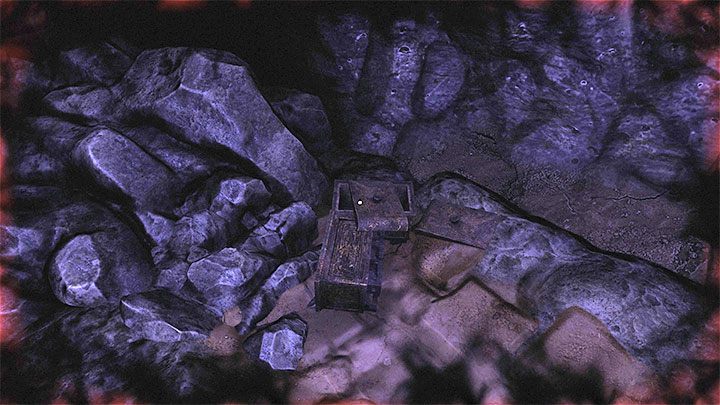 Walk carefully over the precipice and keep going - Amnesia Rebirth: The Deeper Caves - walkthrough, secrets - Transition description - Amnesia Rebirth Guide