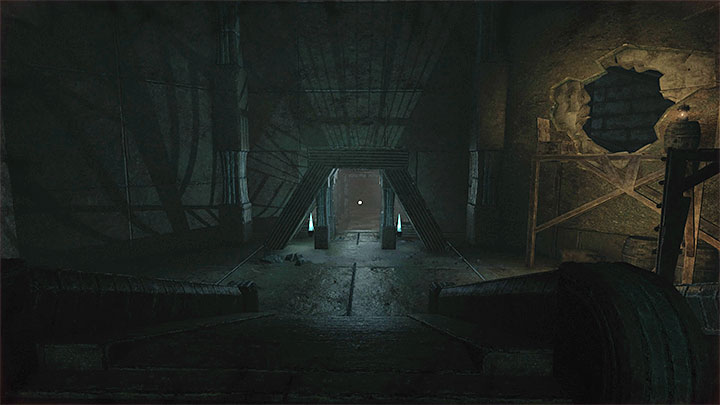Turn 180 degrees and check out the unexplored corridor shown in the picture above, adjacent to the scaffolding you've visited earlier - Amnesia Rebirth: The Portal Chamber (2th visit) - walkthrough, secrets - Walkthrough - Amnesia Rebirth Guide
