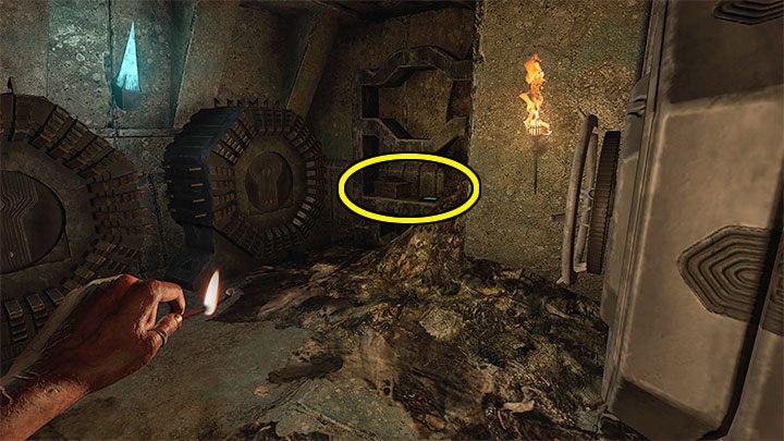 Go forward and reach the room with two big gears - Amnesia Rebirth: The Catacombs - walkthrough, secrets - Walkthrough - Amnesia Rebirth Guide