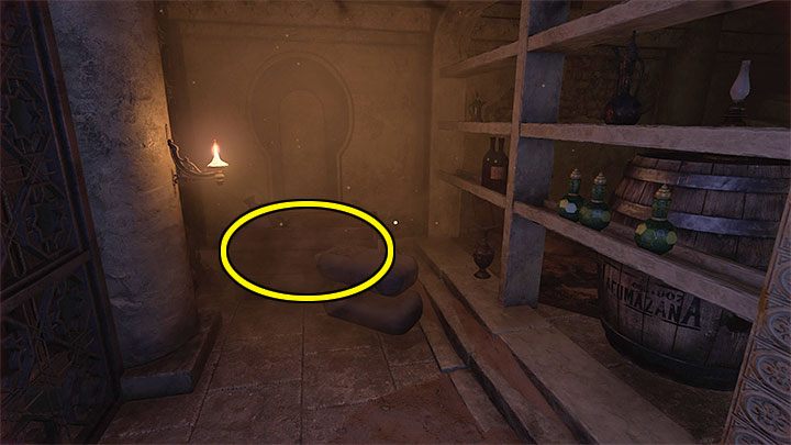 Near the kitchen, you can find shelves with various bottles - Amnesia Rebirth: The Fortress - walkthrough, secrets - Walkthrough - Amnesia Rebirth Guide