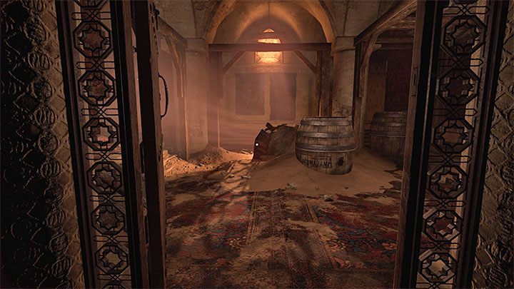 Continue exploring the nearby corridors to reach the lit room shown in the picture above - Amnesia Rebirth: The Fortress - walkthrough, secrets - Walkthrough - Amnesia Rebirth Guide