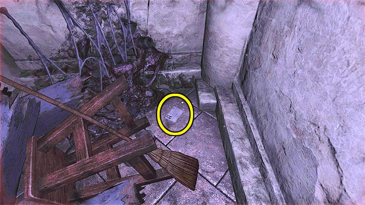 While exploring the dark corridors on the upper floor, you will be able to obtain a new document - Hank's Notes: Yasmin Chabani - Amnesia Rebirth: The Fortress - walkthrough, secrets - Walkthrough - Amnesia Rebirth Guide