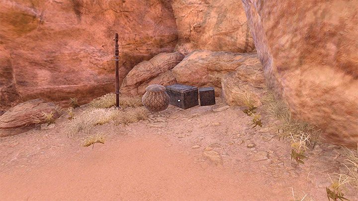 Now have a look at the area to the right of the main part of the oasis - Amnesia Rebirth: The Oasis - walkthrough, secrets - Transition description - Amnesia Rebirth Guide