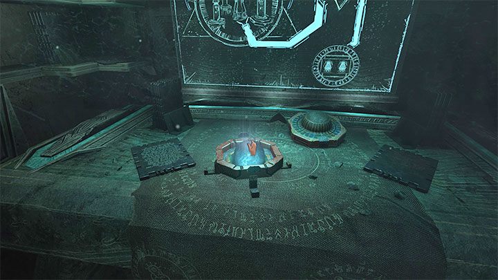 You will reach a room with a console and a few strange constructions, where you will have to solve the teleporter puzzle - Amnesia Rebirth: The Alchemists Chambers - walkthrough, secrets - Walkthrough - Amnesia Rebirth Guide
