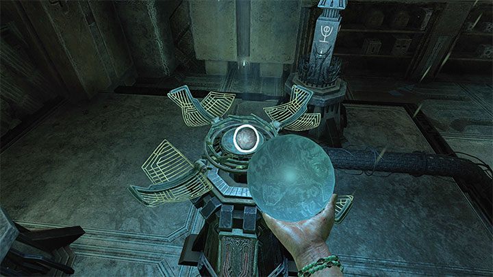 Press the top button and the whole structure should light up - Amnesia Rebirth: The Alchemists Chambers - walkthrough, secrets - Walkthrough - Amnesia Rebirth Guide