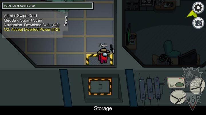 Storage is another example - Among Us: Tasks - which not to pretend? - FAQ - Among Us Guide