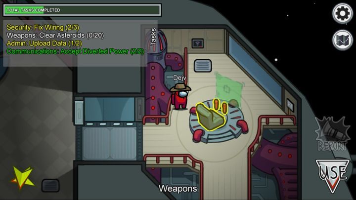 As an Impostor, you can pretend to do tasks - Among Us: Beginners Guide & Tips - Basics - Among Us Guide