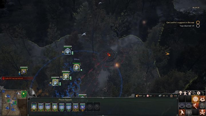 Watch out - on your way you will come across a few enemy units and traps - The Lesser Earls, King Edward - Anglo-Saxons Walkthrough - King Edward the Confessor - Ancestors Legacy Game Guide