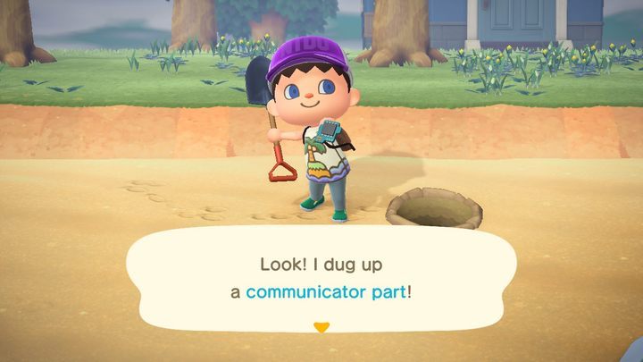 If you help Gulliver 30 times (and considering the fact that he appears on our island about once a week, it can take you at least half a year), you will receive a recipe for a golden shovel from him - ACNH: Gulliver - how to help, what to do? Rewards - Characters visiting the island - Animal Crossing New Horizons Guide