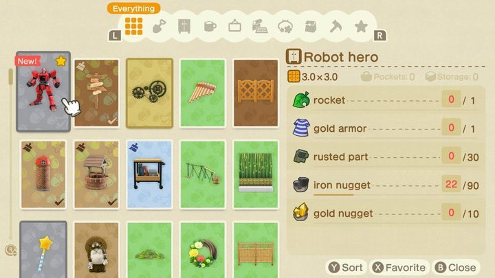 Yes, creating this robot is a challenge that would take weeks. - ACNH: Crafting Guide - Basics - Animal Crossing New Horizons Guide