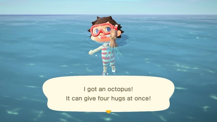 Gotcha! - ACNH: Sea creatures - how to catch? - Items - Animal Crossing New Horizons Guide