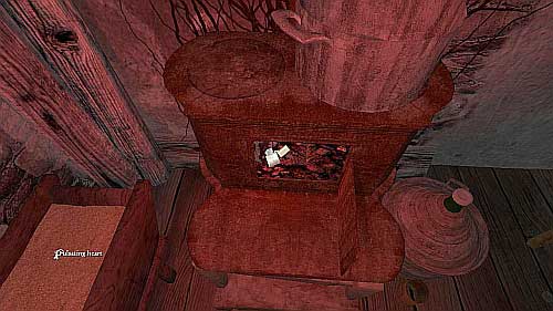 Pick up larch needles (one is enough) and spare parts for stove - House - part 1 - Walkthrough - Anna Game Guide & Walkthrough