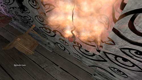 Return to the room with the stove and move toward burning root on the left side - House - part 2 - Walkthrough - Anna Game Guide & Walkthrough