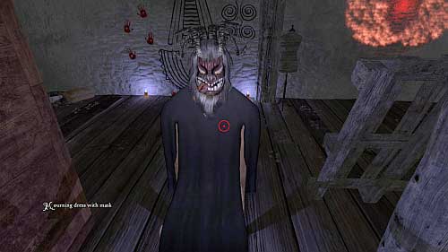Get to the attic open the inventory and link mask of the divinity with black dress - House - part 2 - Walkthrough - Anna Game Guide & Walkthrough