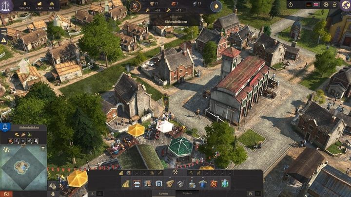 The answer to this question is rather simple - you need to construct more buildings and increase the population of your rapidly growing society - Anno 1800: How to unlock more buildings and social classes - FAQ - Anno 1800 Game Guide