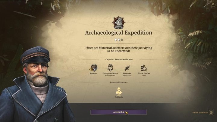 Expeditions - Anno 1800 - important new features - Basics - Anno 1800 Game Guide