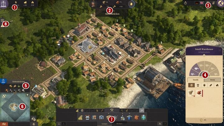 1 - Anno 1800: Interface - Basics - Anno 1800 Game Guide