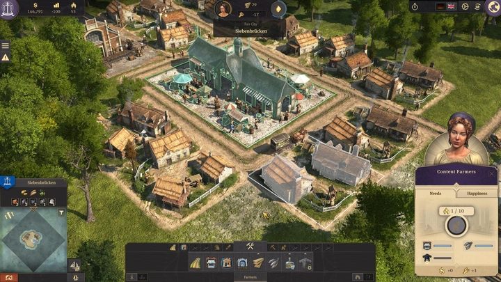 The first stage of the gameplay is easy - Anno 1800: 5 steps to build an epic empire - City management - Anno 1800 Game Guide