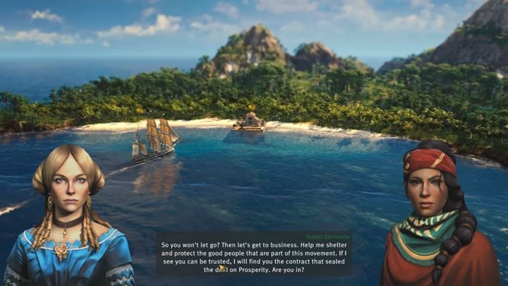 You finally reach the New World - Anno 1800: Chapter 2 - A Sign of Fire Walkthrough - Campaign - Anno 1800 Game Guide